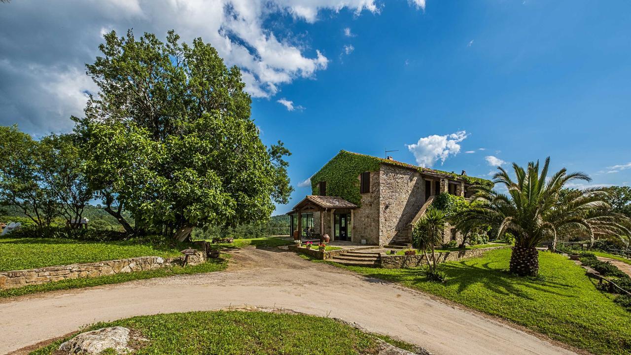 Agriturismo Bio Le Macchie Alte Manciano Exteriör bild